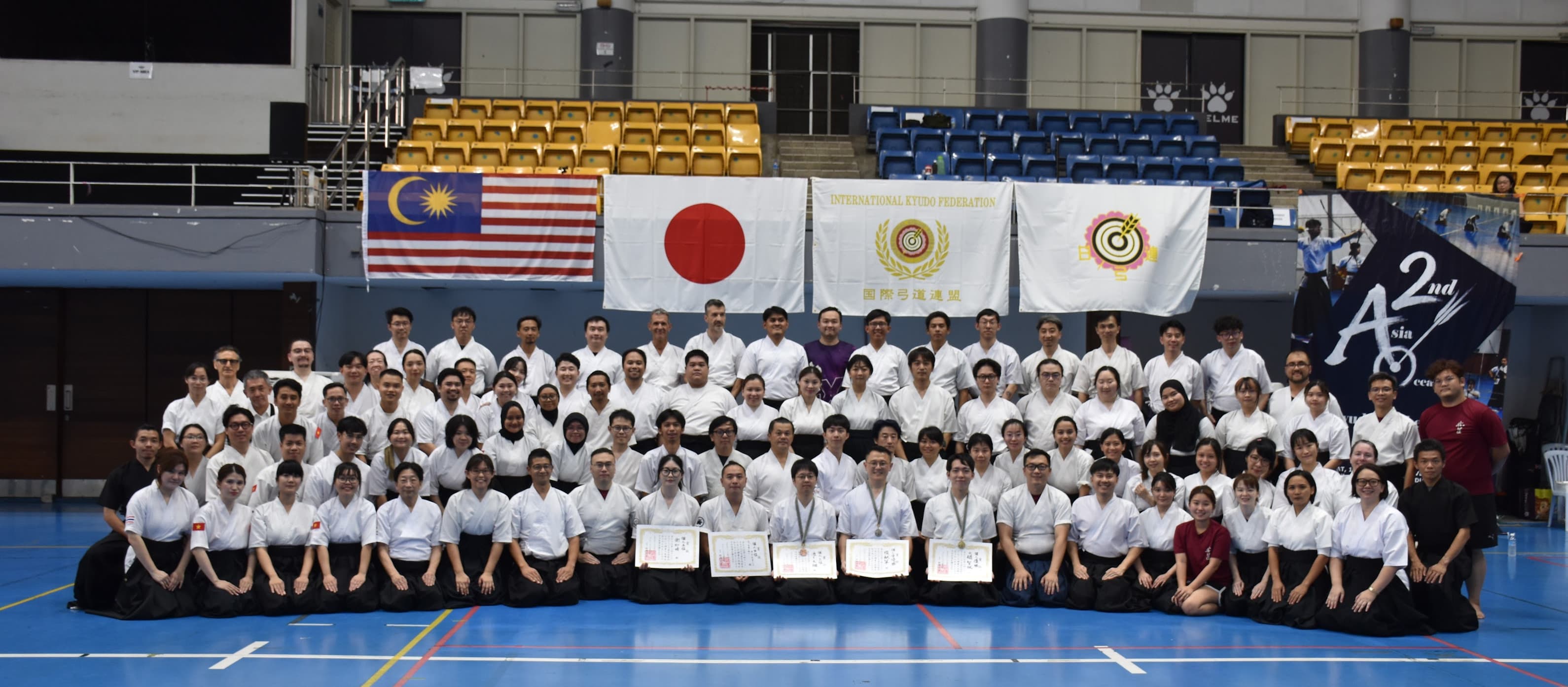 Asia Oceania Kyudo Federation Group Photo